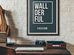 Wallderful Poster Mockups Poster Mockup Free Web Design Free Frames