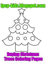 Top 20 christmas tree coloring pages for kids: Buying Christmas Trees Coloring Pages Christmas Trees Flickr