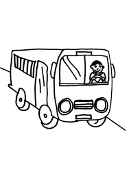 How To Draw Bus Driver Coloring Pages Best Place To Color Coloring Pages Drawing For Kids Bus Driver