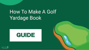 Utilizing the outdoors pictures is specifically effective as most young children are coached. Guide How To Make A Golf Yardage Book Bestgolfaccessories Net