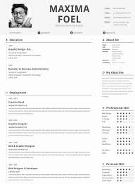 How to download our cv samples and templates? Download 35 Free Creative Resume Cv Templates Xdesigns One Page Resume Template Best Free Resume Templates Downloadable Resume Template
