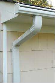 If the gutters are aluminum, you're in luck because with the proper technique you can easily paint them. Cloverdale Paint Gutters Downspouts