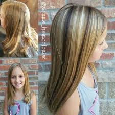 Little Girl Highlights L Anza Haircolor Highlight Lowlights Kids Hairstyles Highlights And Lowlights Hair Highlights