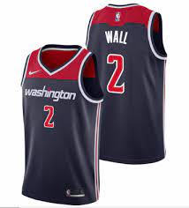 Men 2 John Wall Jersey Black Washington Wizards Swingman Fanatics Version Washington Wizards John Wall Jersey