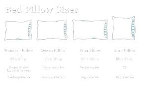 size of king pillow photos table and pillow weirdmonger com