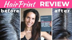 Henna is one of the most popular natural ways to color gray hair since it's really effective in leaving a natural coloring pigment for redheads and brunettes. Hairprint Review Natural Hair Dye To Reverse Grey Hair Youtube