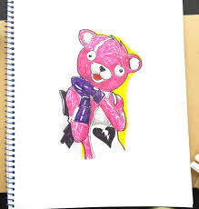 If you enjoyed this video then check out the link. Pink Bear Fortnite How To Draw Cuddle Team Leader Battle Royal Step By Step Easy Hd Fortnite Character How To Dra Flower Drawing Drawings Easy Drawings