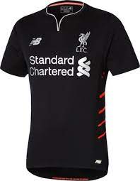 Lfc nike junior home goalkeeper stadium jersey 20/21. 2016 2017 Liverpool Black Kit Camisetas Deportivas Camisetas De Futbol Camisetas
