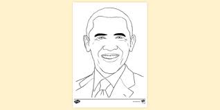 Read more about our 44th president and print out these great barack obama coloring pages for your kids, family and your class. Free Barack Obama Colouring Sheet Colouring Sheets