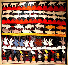 Marion Tuu Luq Rites Of Spring 1992 1996 Lana Y Fieltro Hilo De Bordar Hilados De Lana 152 X 357cm American Indian Art Indigenous Art Inuit Art