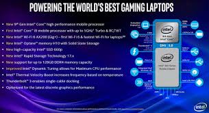 The following is a list of intel core i9 brand microprocessors. Intel Releases Core I9 9980hk Laptop Processor With Eight Cores