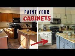 How to paint your kitchen cabinets with white chalk paint. How To Paint Kitchen Cabinets With General Finishes Milk Paint Youtube