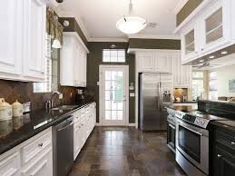 Track lighting is easily installed, and the cans are. 37 Examples Of Galley Kitchen Lighting That Looks Very Impressive Interior Design Inspirations