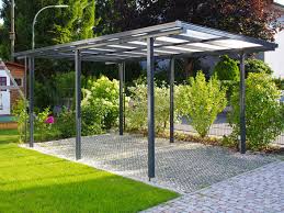 Aluminium Carport Carports Beckmann Kg Ihr Spezialist Fur Gewachshaus Und Gartenartikel Carport Aus Aluminium Im Freien Carports