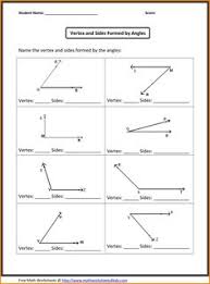 Basic Geometry Terms Worksheet Worksheets For All Download And Share Worksheets Free On Bonlacfoods Co Geometry Worksheets Fourth Grade Math 4th Grade Math
