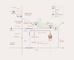 Tropicana Miyu Petaling Jaya Map Design Location Map Design