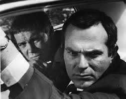 Love this film and the performances of the cast. 1968- 'Bullitt' starring-  Steve McQueen, Robert Vaughn, Don Gordon, Al Checco, Simon Oakland, Robert  Duvall, Jacqueline Bisset, Georg Stanford Brown, Bill Hickman, Victor