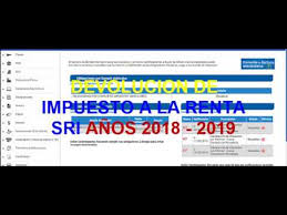 Tener la residencia habitual fuera de la unión europea (o en canarias, ceuta o melilla). Como Hacer Devolucion Del Impuesto A La Renta Sri Anos 2018 Y 2019 Youtube