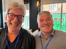 Physics Lesson 1973.... Marc Sheppard and Tim Flossman (in the shirt)