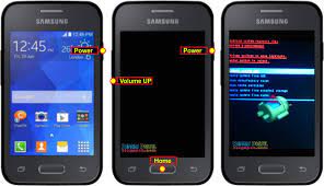 Tunggu beberapa saat hingga masuk ke android system recovery; Cara Reset Samsung Galaxy Young 2 Duos G130h Repairs Ponsel