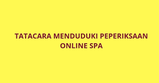 Senarai peperiksaan online spa yang bakal diadakan dalam tempoh masa terdekat. Panduan Menduduki Peperiksaan Online Spa Spa