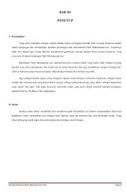 Makalah Maulid Nabi