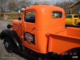 Trucks Painted Harley Colors Pickup Harley Davidson Theme Custom Orange Color Black Interior Truck Paint Paint Colors Trucks