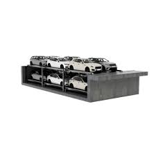 Semi-Automated Puzzle Parking Vertical Lifts 1 High To 7 High