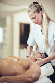 Download and use 40,000+ body massage stock photos for free. Physical Therapist Massaging Young Man Neck Holding Massage Stock Photo 259073418