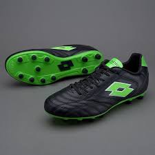 Lotto Stadio 200 Fg Mens Boots Firm Ground S9638 Black Mint Fluo Pro Direct Soccer Football Boots Boots Men Boots