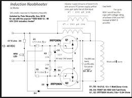 Diy Induction Furnace Schematic Diy Projects Induction Heating Electronic Schematics Induction