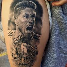 Ramos plays for right back for real madrid and the spanish national team. Black And Grey Sergio Ramos Inspired Tattoo On The