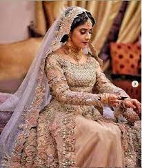 Ad Ebay Url Latest Walima Look Traditional Pakistani Style Indian Bride Ivory Golden Latest Bridal Dresses Pakistani Bridal Couture Pakistani Bridal Dresses