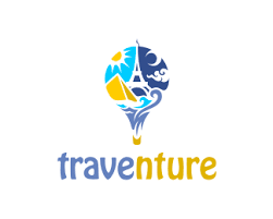 Traventure Logo Design Logo Can Be Used For Travel Company Outdoor Or Adventure Company And Any Related Business Br Desain Logo Desain Tipografi Tipografi