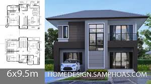 House Ideas 6 9 5m With 4 Bedrooms Small House Design Plans House Plans Architect House