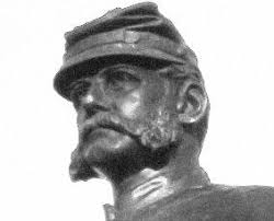 Captain James Smith and the 4th NY Artillery's monument