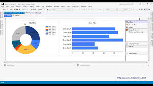 how to create graph report in ssrs