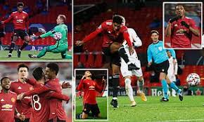 Manchester united head to germany on tuesday for their vital final group stage game in the champions league. Manchester United 5 0 Rb Leipzig Man Of The Moment Marcus Rashford Comes On And Scores Hat Trick Daily Mail Online