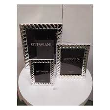 Subito a casa e in tutta sicurezza con ebay! Portafoto Cornice In Argento Torchon 18x24 Cm Ottaviani Home