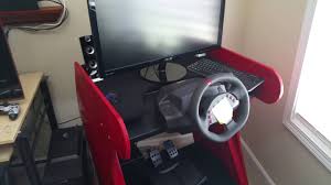 There are many examples of such diy simulators as well as construction drawings and tips on the simtools setup procedure is described in the video, but you can also download the pdf user you are about to report the project diy arduino 2d motion racing simulator, please tell us the reason. Unclelchap S Diy Sim Racing Rig And Gaming Setup Youtube