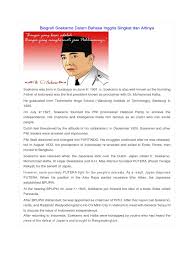 Contoh pertanyaan biografi dalam bahasa inggris. Biographical Recount Ir Soekarno Indonesia Indonesian People