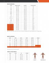 Simms Mens Waders Apparel Fixed Waist Size Charts