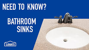 Every detail is important when designingevery detail is important when designing the bathroom you have dreamt of. Bathroom Sink Buying Guide Lowe S
