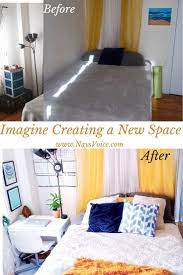 Creating The Space I Imagined Now Naysvoice In 2020 Creative Furniture Textured Bedding Small Office Room
