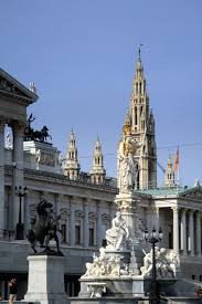 Osterreiches Austrian Parlament Wiener Rathaus Vienna Townhall Wien Vienna Austria Avec Images Vienne Vienne Autriche Autriche
