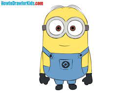 More images for how to draw a minion easy » How To Draw A Minion Easy Drawing Tutorial For Kids