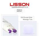 Custom Double Silicon Rollers Massage Cosmetic Tubes ...