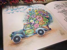 Finished pages & wips 2018. 48 World Of Flowers Johanna Basford Completed Pages Ideas Basford Johanna Basford Coloring Book Johanna Basford Coloring