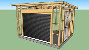 10x12 Wood Shed Roll Up Door Shed Roof Shed Doors Wood Shed Shed Storage