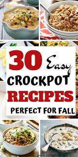 30 Quick Easy Crock Pot Meals You Can T Resist Juelzjohn Crockpot Recipes Easy Crockpot Recipes Slow Cooker Healthy Crockpot Recipes